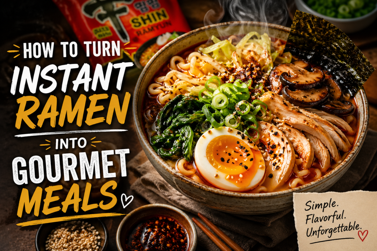 how to upgrade instant ramen