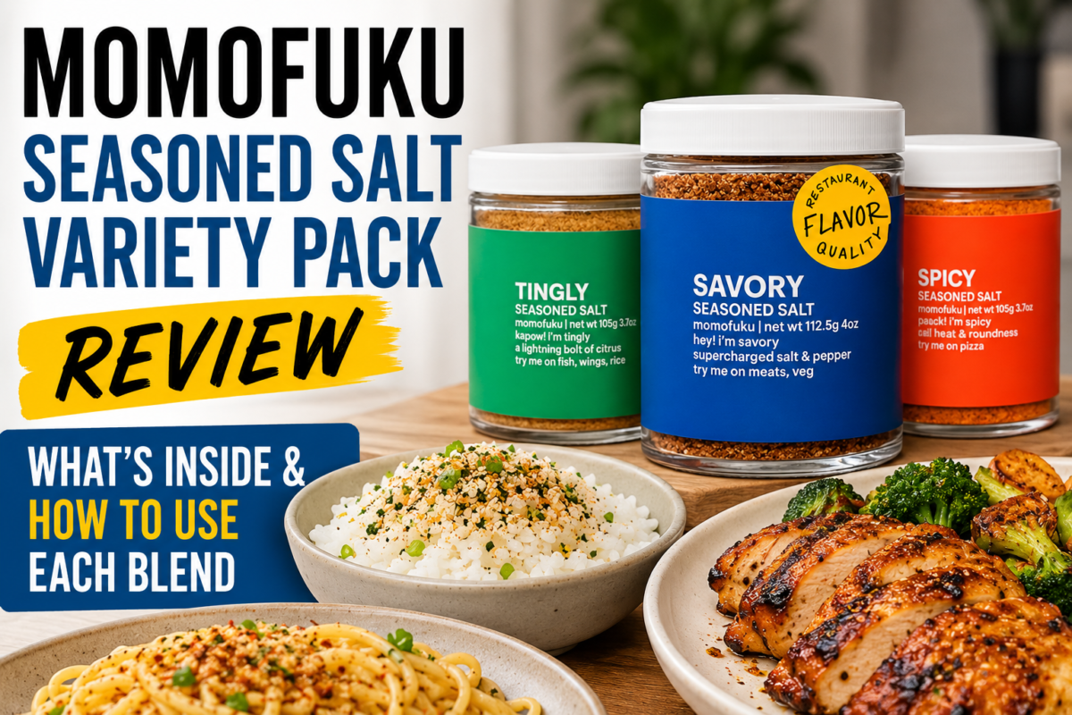 MOMOFUKU Seasoned Salt Variety Pack