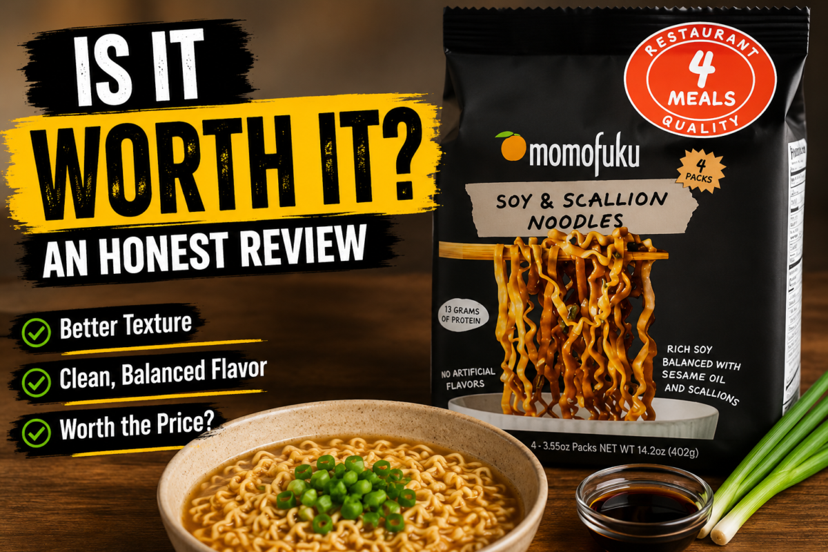 MOMOFUKU Soy & Scallion Ramen review