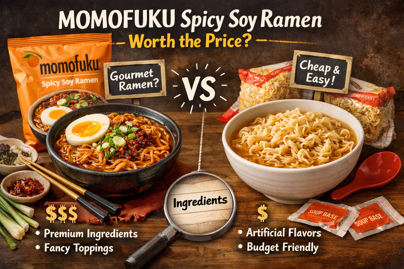 is momofuku spicy soy ramen worth it