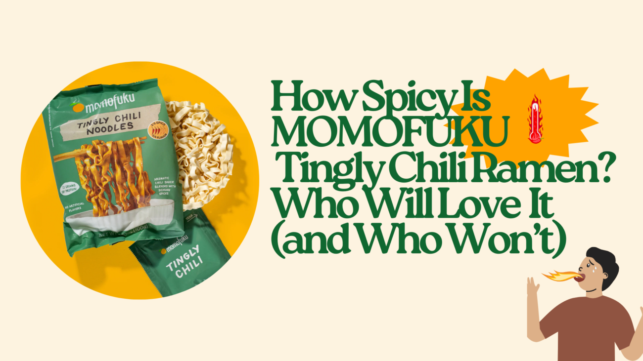 Momofuku Tingly Chili ramen spice level