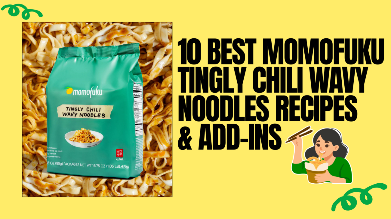 Momofuku Tingly Chili Wavy Noodles recipe