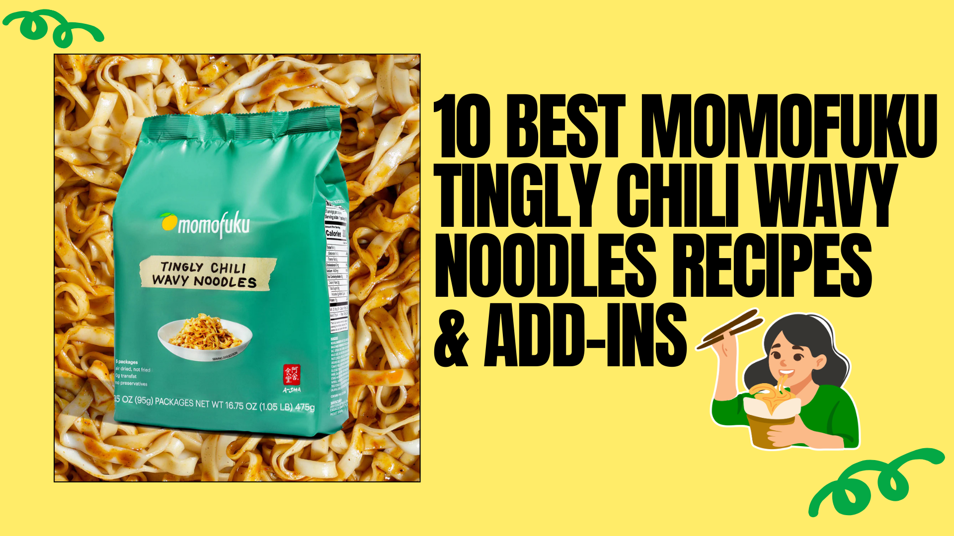 Momofuku Tingly Chili Wavy Noodles recipe