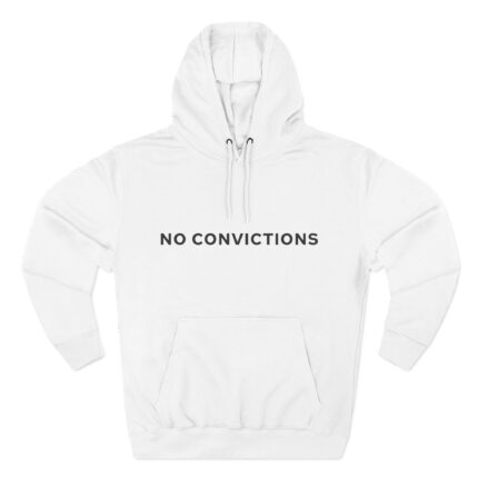 No Convictions Hoodie | Let's Ramen Back Logo