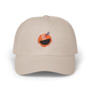 Smiling Ramen Bowl Dad Cap | Look Away embroidered back - Image 5