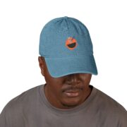 Eat More Ramen embroidery Denim Hat | Ramen Bowl Graphic Hat - Image 7
