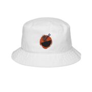 Ramen Bowl Embroidery Bucket Hat | Sushi Noodle Patch