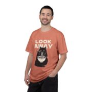 Look Away Cat Eating Ramen T-shirt | Let's Ramen Graphic Tee - Image 4