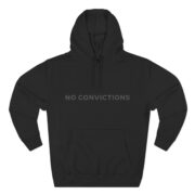 No Convictions Hoodie | Let's Ramen Back Logo - Image 5