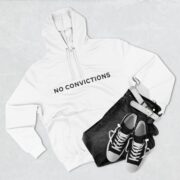 No Convictions Hoodie | Let's Ramen Back Logo - Image 3