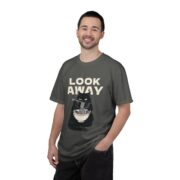 Look Away Cat Eating Ramen T-shirt | Let's Ramen Graphic Tee - Image 8