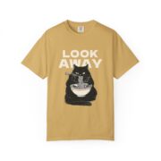 Look Away Cat Eating Ramen T-shirt | Let's Ramen Graphic Tee - Image 21