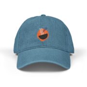 Eat More Ramen embroidery Denim Hat | Ramen Bowl Graphic Hat - Image 5
